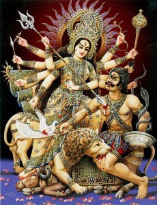 Iconografia classica della dea Durga